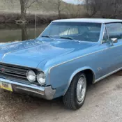 1964 Oldsmobile Cutlass Blue RWD Manual