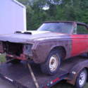1964 Plymouth Sport Fury Red 4 Speed 383 HP Project Car