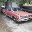 1964 Pontiac Bonneville Two Door H/T Well Optioned Car Bad Frame Great Parts Car