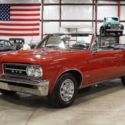 1964 Pontiac GTO  24218 Miles Grenadier Red Convertible 389 4 Speed Manual