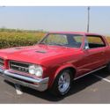 1964 Pontiac GTO  72885 Miles Red  400 V8 4 Speed Manual