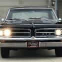 1964 PONTIAC GTO  BLACK 2-DOOR 421 Manual