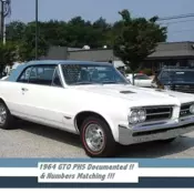 1964 Pontiac GTO Documented