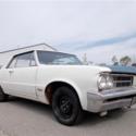 1964 PONTIAC GTO WHITE HARDTOP 389 4 Speed Manual, Barn Find