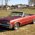 1964 Pontiac Le Mans Convertible in GTO trim and a 389 V8 with tri-power