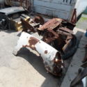 1964 Porsche 356 coupe in pieces.  Some assembly required