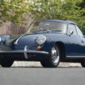 1964 Porsche 356C Bali Blue RARE Factory Electric Sunroof !!! Porsche C of A !!!