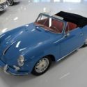 1964 Porsche 356C Cabriolet Concours Restoration 500 Miles Sky Blue   Manual