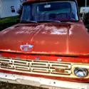 1964 RED FORD FARM TRUCK BARN FIND awesome project LADY OWNED