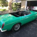 1964 Restored Green Covertible MGB Car