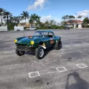 1964 Triumph Spitfire Sportscar Green gasser