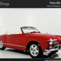 1964 Volkswagen Karmann Ghia  Red Convertible Manual