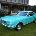 19641/2 Mustang V8 auto, power steering rare factory paint code B Pagoda Green