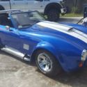 1965 AC Cobra Replica on Nissan 280Z chassis with Corvette Engine SBC 350 1987
