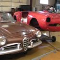 1965 Alfa Romeo Giulia spider   AND  1963 complete restored  body.