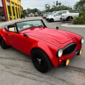 1965 Austin Healey 3000 Convertible Red 2Door
