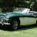 1965 Austin Healey 3000 Mk. III Green and Cream with Tan Interior