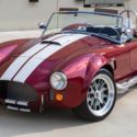 1965 BACKDRAFT ROADSTER RT4 Iconic 427RI TKO600 Monterey Pearl White Stripes NEW