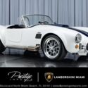1965 Backdraft Shelby Cobra  Convertible Ford 427 V8 480hp Manual TROFEO WHITE w