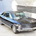 1965 Buick Riviera Air Conditioning 43501 Miles Black Coupe 401 c.i. nail head A