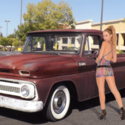 1965 C10 Daily Driver Big Back Window Hot Rat Rod Truck SBC 327 V8 Patina Pickup