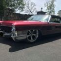 1965 Cadillac DeVille Convertible. Bagged with Candy Paint