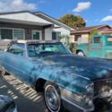 1965 Cadillac DeVille Convertible Blue RWD Automatic