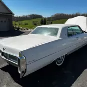 1965 Cadillac DeVille Coupe Coupe White