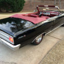 1965 Chevelle Malibu Super Sport Convertible Black w/ Red interior Matching #
