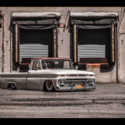 1965 Chevrolet C10  974 Miles White  350 3 Speed
