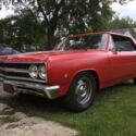 1965 Chevrolet Chevelle Coupe Red RWD Automatic Malibu