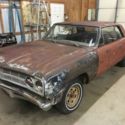 1965 Chevrolet Chevelle Malibu 2dr Sport Coupe - Danube Blue w/Blue Interior