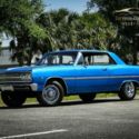 1965 Chevrolet Chevelle Malibu 55,763 Miles Blue 2-Door Hardtop  4-Speed Manual