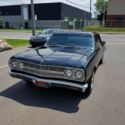 1965 Chevrolet Chevelle Malibu ss  . Black on black.