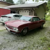 1965 Chevrolet Corvair Monza 2 door hardtop 4 speed manual 2.7 110hp