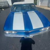 1965 Chevrolet Corvair Sedan Blue  custom