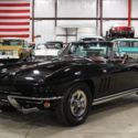 1965 Chevrolet Corvette  4 Miles Tuxedo Black Lacquer Convertible 327 ci  V8 4 S