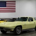 1965 Chevrolet Corvette  740 Miles Yellow Coupe 327 V8 4-Speed Manual