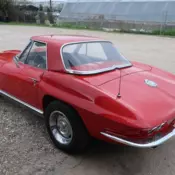 1965 CHEVROLET CORVETTE CONVERTIBLE- 2 TOPS. 327, 4 SPEED. RUNS. NOT DRIVING.