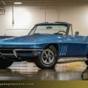 1965 Chevrolet Corvette Convertible Nassau Blue Convertible 327ci/350hp V8 67902
