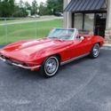 1965 Chevrolet Corvette Convertible Red with Black interior 327/350HP 4 spd