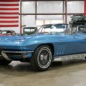 1965 Chevrolet Corvette Stingray 44935 Miles Marina Blue Convertible 327ci V8 Ma