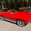 1965 Chevrolet Corvette Stingray convertible - matching numbers red on red