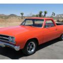 1965 Chevrolet El Camino 283 BUILT IN FREMONT CALIFORNIA, BLACK AND YELLOW !!!