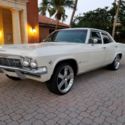 1965 Chevrolet Impala 4 door sedan 283 White Blue RUNS GREAT!  56212 MILES!