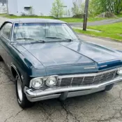 1965 Chevrolet Impala Coupe Blue SuperSport