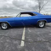 1965 Chevrolet Impala Coupe Blue