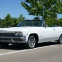 1965 Chevrolet Impala SS 61,487 Miles White Convertible 327 Automatic