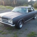 1965 Chevrolet Malibu Chevelle Super Sport 4speed, California hotrod black 138
