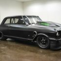 1965 Chevrolet Nova "El Patron" 5 Miles Flat Black Coupe 615ci V8 BTE Glide w/ 1